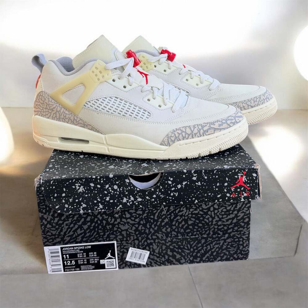 Jordan Spizike Low 'Coconut Milk' Sail/University Red FQ1759-100